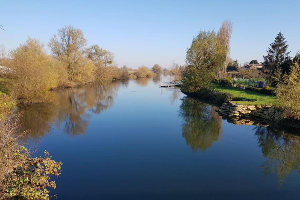 Ferme Cosy Et Paisible Au Bord De L'Eure Villa Criquebeuf-sur-Seine Exterior foto